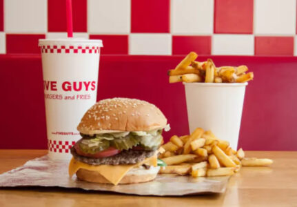 Five Guys Heathrow location